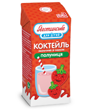Коктейль молочний «Полуниця»